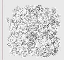 Load image into Gallery viewer, Wildflower Adult Coloring Book