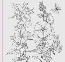 Load image into Gallery viewer, Goth Garden Adult Coloring Book