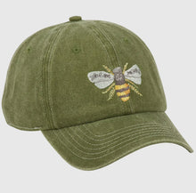 Load image into Gallery viewer, Embroidered Bee Kind Baseball Cap