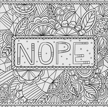 Load image into Gallery viewer, Inner F*cking Peace Adult Coloring Book