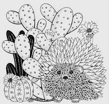Load image into Gallery viewer, Succulent Adult Coloring Book