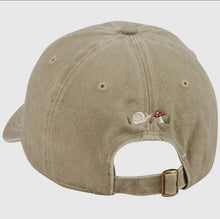Load image into Gallery viewer, Embroidered Mushroom &amp; Snail Baseball Cap
