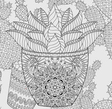 Load image into Gallery viewer, Succulent Adult Coloring Book