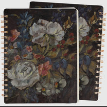 Load image into Gallery viewer, Moody Floral Spiral Notebook