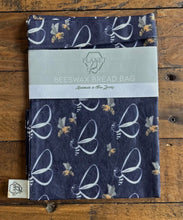 Load image into Gallery viewer, 100% Cotton Beeswax Bread Bag
