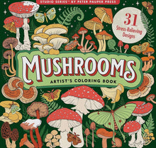 Load image into Gallery viewer, Mushroom Adult Coloring Book