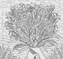 Load image into Gallery viewer, Wildflower Adult Coloring Book