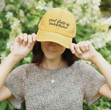 Load image into Gallery viewer, Embroidered Soul Full of Sunshine Baseball Cap