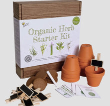 Load image into Gallery viewer, Organic Herb Starter Kit