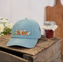 Load image into Gallery viewer, Embroidered Strawberry Baseball Cap